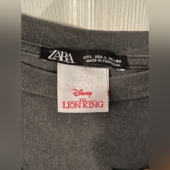 Zara Tops Lion King Disney X Zara Tshirt Poshmark